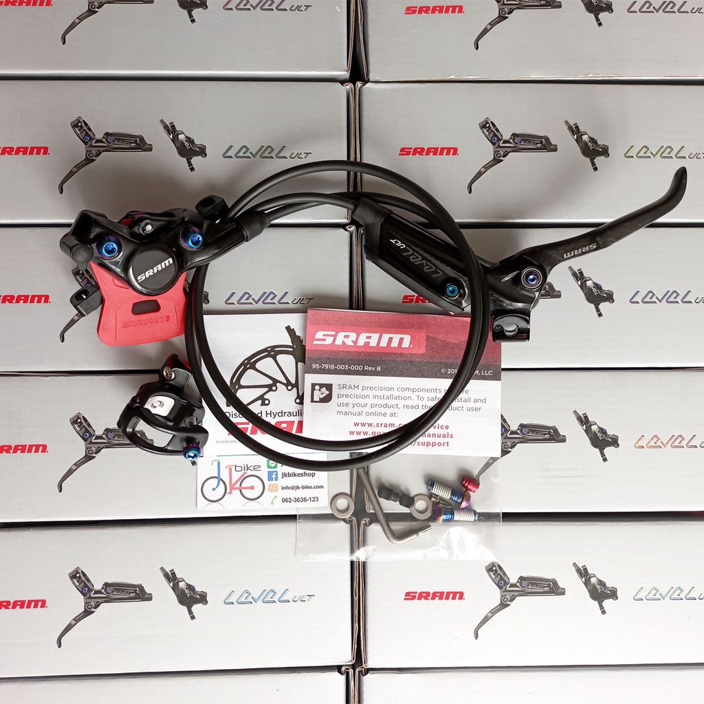 最新デザインの SRAM LEVEL ULTIMATE SY4229 Sets Brake Hydraulic Disc MTB 並行輸入品 オイル、バッテリーメンテナンス用品 永井電子 プラグコード ウルトラ ULTRA シリコーンパワー 自動車用 レッド 9本 MERCEDES BENZ 380SLC(W107) E-107025 ID19140