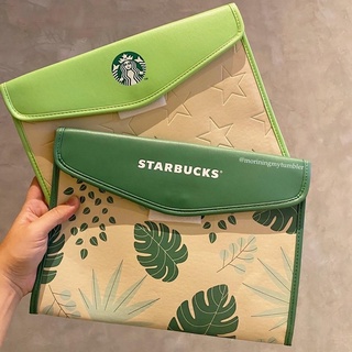 [สินค้าพร้อมส่ง ของแท้] STARBUCKS CLUTCH BAG กระเป๋าคลัทซ์