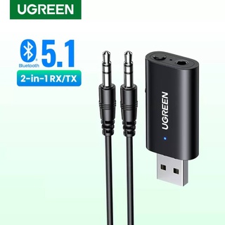Ugreen 70601 Aux to Bluetooth 5.0 car receiver Adapter - Ugreen Thailand