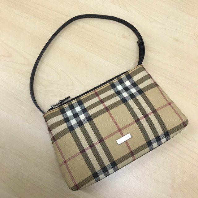 กระเป๋า vintage burberry pochette