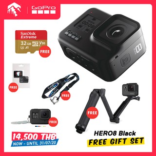 ภาพหน้าปกสินค้า🤟🤟พร้อมส่ง❗❗ GOPRO📷 HERO 8 BLACK (💬FREE GIFT SET) ที่เกี่ยวข้อง