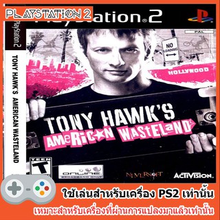 แผ่นเกมส์ PS2 - Tony Hawks American Wasteland