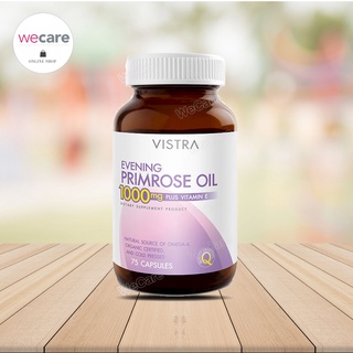 ภาพขนาดย่อของภาพหน้าปกสินค้าVistra Evening Primrose Oil 75 เม็ด วิสทร้า น้ำมันอีฟนิ่งพริมโรส จากร้าน wecareshop บน Shopee ภาพที่ 1