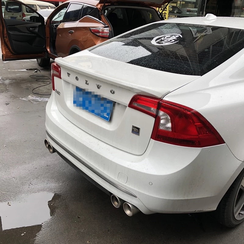 For Volvo S60 Spoiler 2015-2018 Volvo S60 yck Spoiler ABS plastic ...
