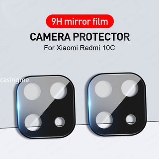 ฟิล์มกระจกนิรภัยกันรอยเลนส์กล้อง 3D สําหรับ Redmi 10C 10A 10
