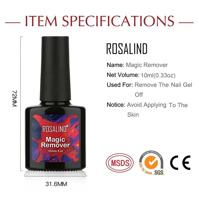 rosalind-remover-ยาทาเล็บเจลเมจิก