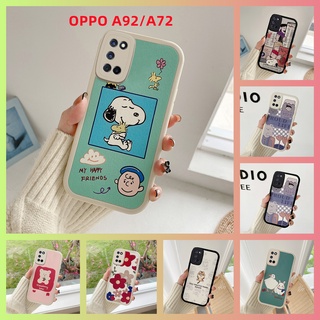 เคส OPPO A92 เคสโทรศัพท์ซิลิโคนกันกระแทก สนูปปี้. ลายน่ารัก KLQ