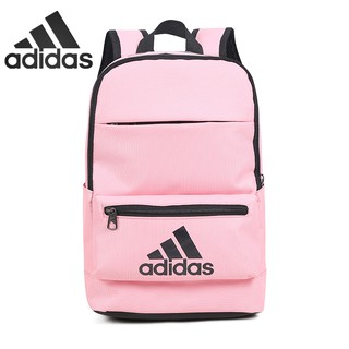 ❤adidas ใหม่ ผู้หญิง กระเป๋าเป้ สีชมพู แฟชั่น ❤