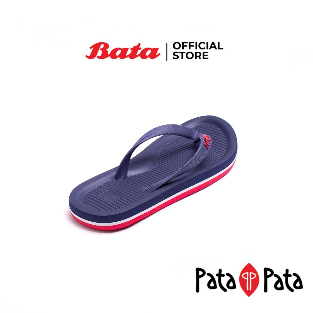 bata-บาจา-รองเท้าเล่นน้ำสงกรานต์-รองเท้าแตะลุยน้ำสงกรานต์-แบบหนีบ-พื้นยาง-น้ำหนักเบา-สำหรับผู้ชาย-ยี่ห้อ-patapata-รุ่น-island-สีน้ำเงิน-8719215