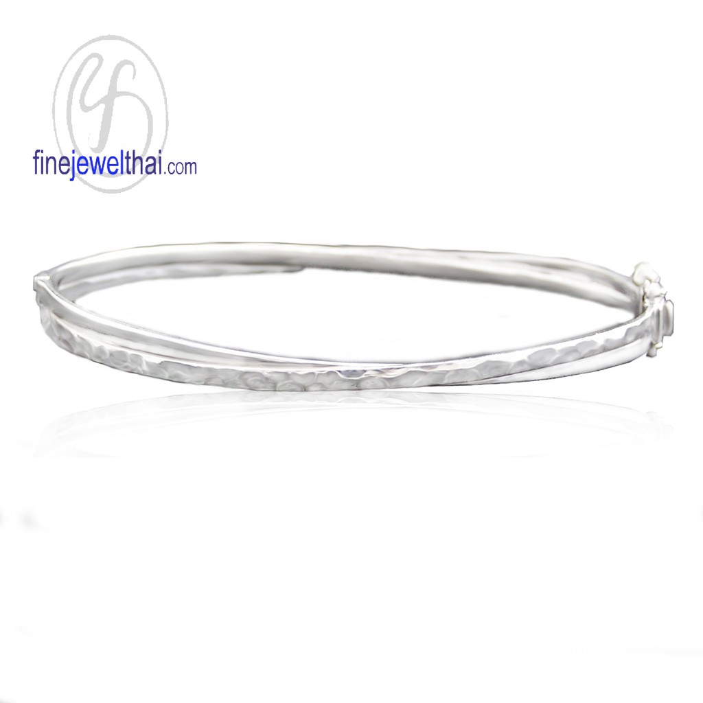 finejewelthai-กำไล-กำไลเงินแท้-เงินแท้-bangle-silver-design-g100200h