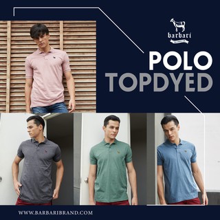 Barbari  เสื้อ Polo Premium Cotton รุ่น Top dyed ใส่ได้ทั้งผู้หญิง/ผู้ชาย BBP2