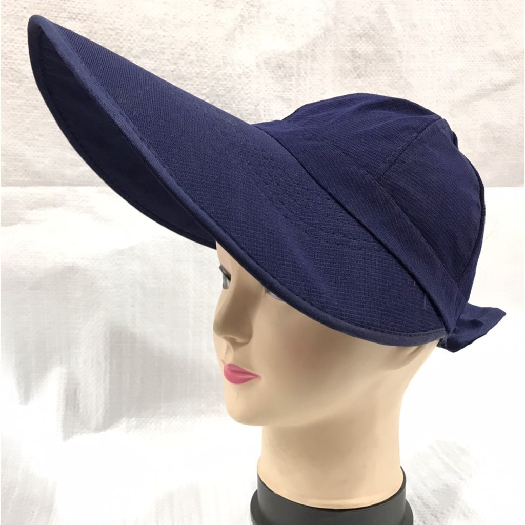 หมวกแคดดี้ปีกกว้าง-คุณภาพดี-กว้าง-15-ซม-มี4สี-sbd-22-p-1โหลคละสี