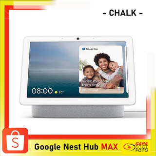 Google Nest Hub Max (CHALK) (ยังไม่รองรับภาษาไทย) รับประกัน1ปี