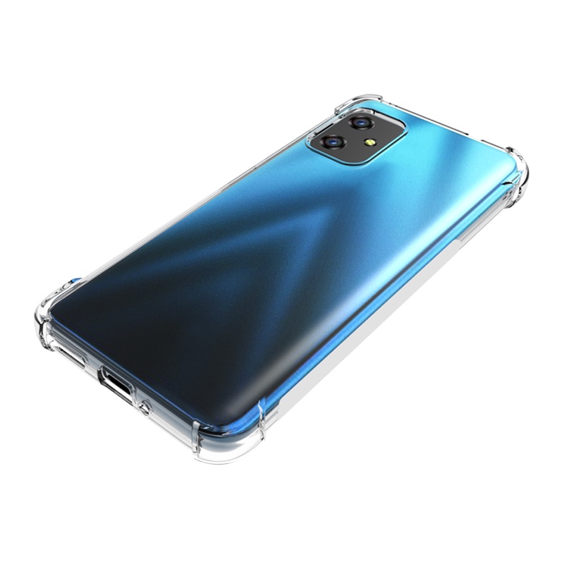 สําหรับ-asus-zenfone-8-เคส-elvev-นิ่ม-tpu-สี่มุม-ป้องกันการตก-เคสโทรศัพท์-แบบใส