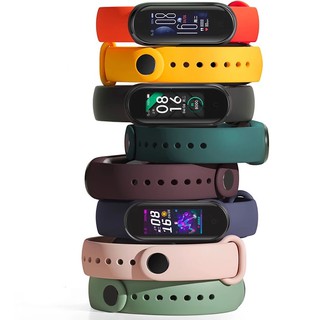 สินค้า สายเสริม สาย miband 5 แบบใหม่ ภาพสีจริง พร้อมส่ง สตอคไทย สายเปลี่ยน mi band 5 band5 มี่แบนด์