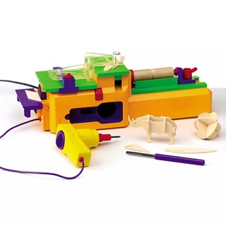 ของเล่นช่างไม้จำลอง เครื่องประดิษฐ์ชิ้นงานไม้รูปสัตว์น้อย wood wonder ของเล่มเสริมพัฒนาการจาก playgo