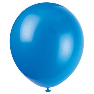 BK Balloon ลูกโป่งกลม ขนาด 10 นิ้ว จำนวน 100 ลูก (สีน้ำเงิน)