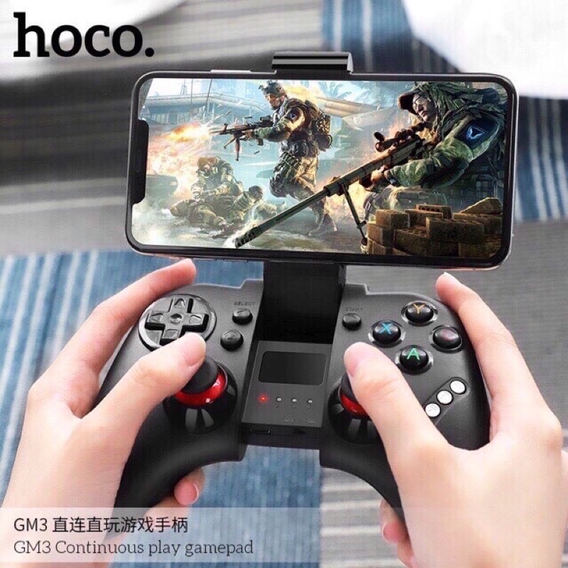 จอยเกมสติ๊ก HOCO รุ่น GM3 จอยเกมสติ๊ก แบบไร้สาย Gameped Wireless จอยสติ ...