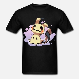 เสื้อยืดผู้หญิง เสื้อคนอ้วน เสื้อยืดผู้ชาย90 - แฟชั่นเย็น Mimikyu พรีเมี่ยมผ้าฝ้ายเสื้อยืดปัจจุบัน