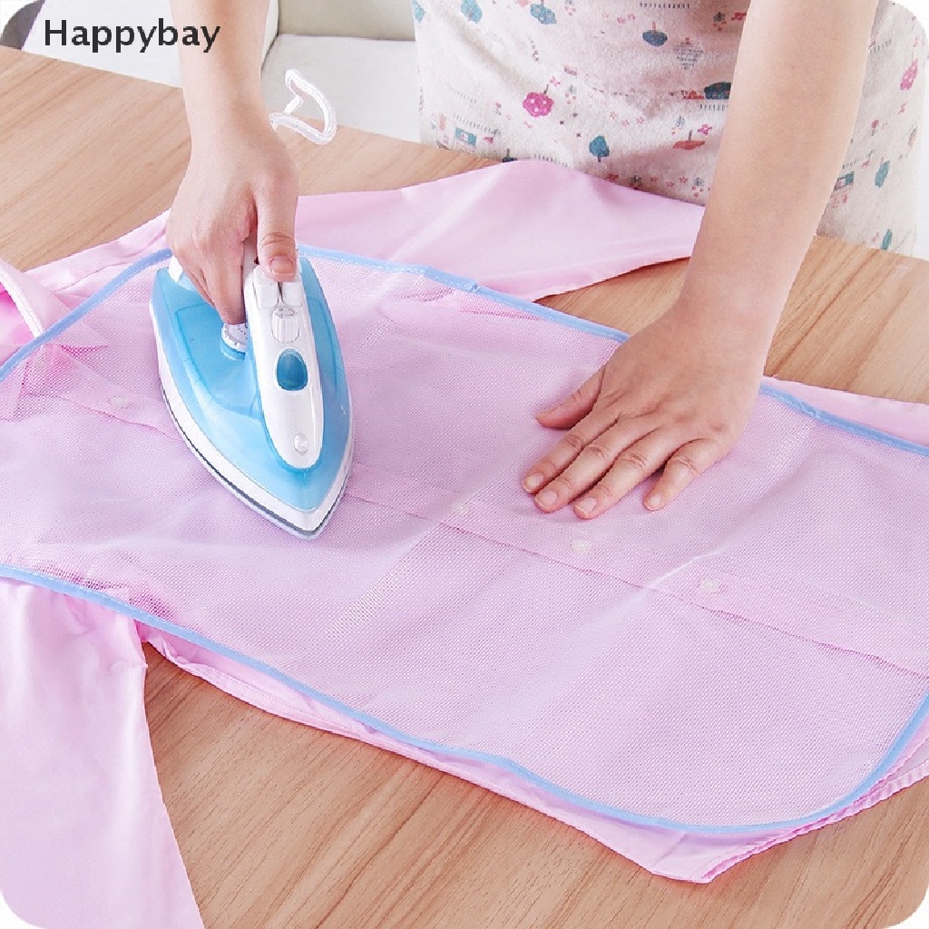 ภาพสินค้า(Happybay) ผ้าตาข่ายรีดผ้า ป้องกันเสื้อผ้าที่ละเอียดอ่อน 1 ชิ้น จากร้าน happybay.th บน Shopee ภาพที่ 8