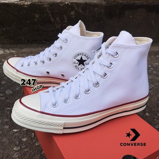 รองเท้าผ้าใบหุ้มข้อ คอนเวิร์ส CONVERSE CHUCK 70 HI WHITE 16-2056CF0WW พร้อมส่ง