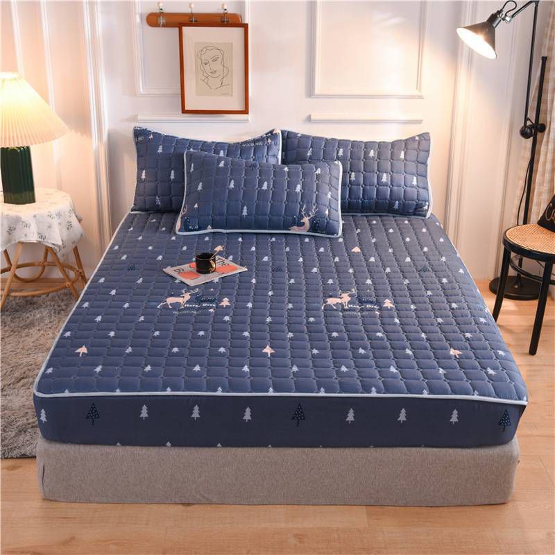 ภาพสินค้าSale . ผ้าปูที่นอนรองเตียง ผ้าปูที่นอนรัดมุม 360 องศา ระบายอากาศได้ดี จากร้าน baby_sweetie บน Shopee ภาพที่ 5