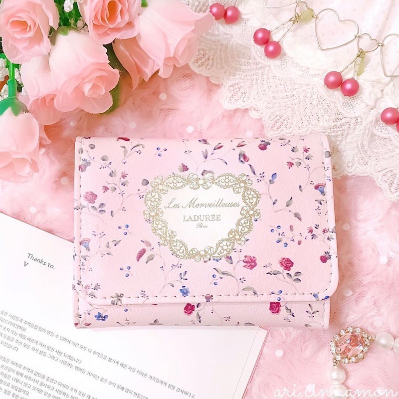 laduree-floral-pink-small-wallet
