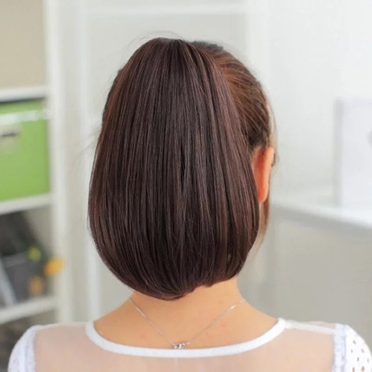 หางม้าd30-หางม้าหนีบ-ไหมสวยงานหนาหนีบดีค่ะหวีได้สระได้ค่ะ-สินค้าในไทย