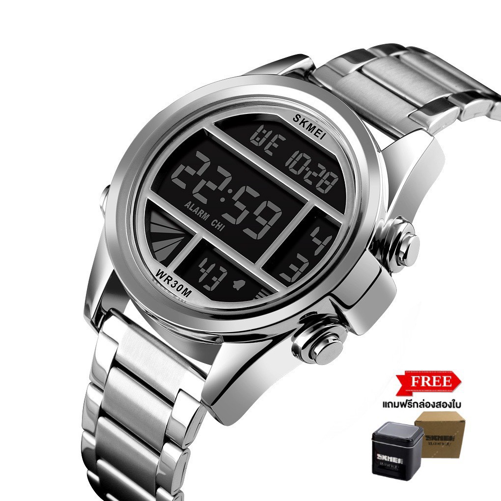 ราคาและรีวิวSKMEI 1448 Sport Watch / SKMEI 1794 นาฬิกาข้อมือผู้ชาย ส่งเร็ว กันน้ำ 100%