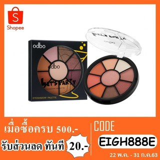 ODBO LETS PARTY EYESHADOW PALETTE od290