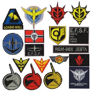 Londo Anaheim School E.F.S.F. End War Memorial ZEON Flag Orphans Patch GUNDAM Military Tactical  Patch Badges