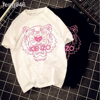 ♛KEN-ZO เสื้อยืดแนวใหม่ สำหรับคู่รัก