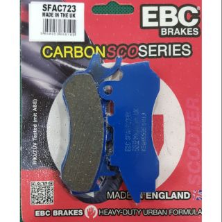 ผ้าเบรค EBC Brakes รุ่น Carbon / ผ้าเบรคหน้า New PCX 2018