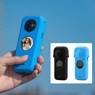 ภาพหน้าปกสินค้าInsta360 ONE X2 Silicone Case Soft Cover Shell Dustproof Lens Cover Protective ที่เกี่ยวข้อง