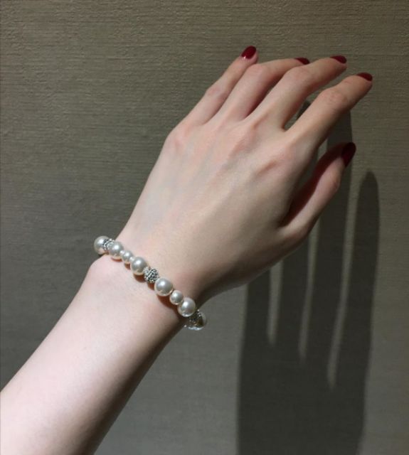 กำไลมุกสวารอฟสกี้-swarovski-crystal-pearl-bracelet