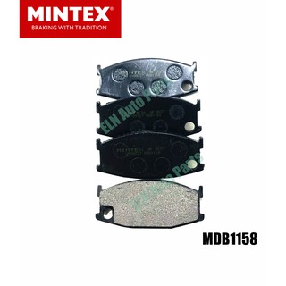 Mintex ผ้าเบรคหน้า (ของอังกฤษ) (brake pad) มาสด้า MAZDA 626 (RWD) ปี 1978-1982