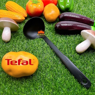 Tefal กระบวยไนล่อน กระบวยสำหรับภาชนะเคลือบ กระบวยหม้อเทฟล่อน กระบวยทนความร้อนสูง ไม่ทำลายผิวกระทะ