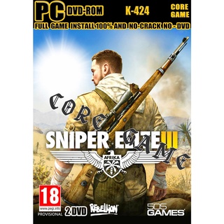 sniper elite 3 แผ่นเกมส์ แฟลชไดร์ฟ เกมส์คอมพิวเตอร์  PC โน๊ตบุ๊ค