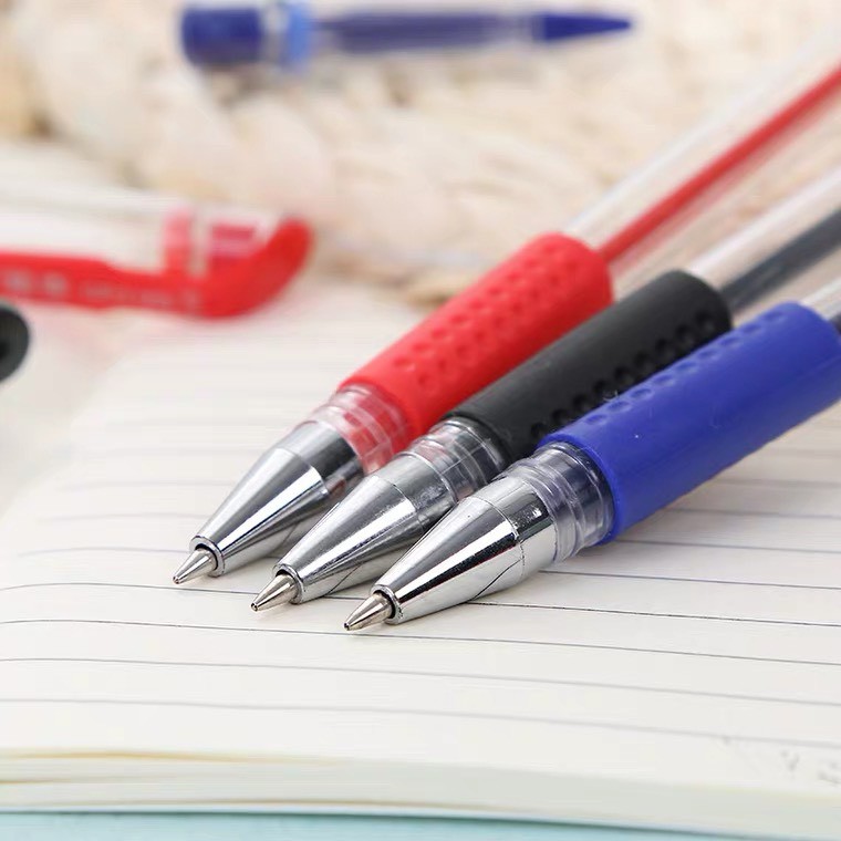 ราคาและรีวิวพร้อมส่ง  ปากกาหมึกเจล มี 3 สีให้เลือก 0.5mm หัวเข็ม ปากกาหัวเข็ม ปากกาน้ำเงิน ขนาดหัวปากกา 0.5m H001