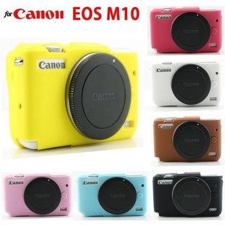 เคสกล้อง Silicone Camera Case Bag Cover for Canon EOS M10 Camera (มีสีให้เลือก)