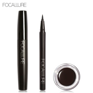 FOCALLURE อายไลเนอร์สีดำ 3 ชิ้น