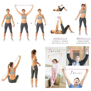 silicone stretching exercise ยางยืดออกกำลังบริหารกล้ามเนื้อ