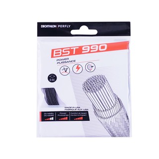 เอ็นแบดมินตัน BADMINTON STRING BST PERFLY เอ็นแบดมินตันรุ่น BST 990 (สีดำ)