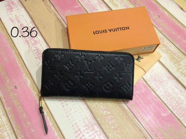 กระเป๋าตัง-louis-vuitton-ซิบรอบ-พรีเมี่ยม-ปั๊มทุกจุด