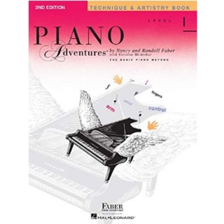 หนังสือเรียนเปียโน Piano Adventures - Level 1 Technique & Artistry