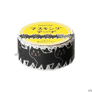 ภาพหน้าปกสินค้าHIGHTIDE New Retro Masking Tape F Cat (HDZ030-F) / เทปตกแต่งสไตล์เรโทร ลายน้องแมว แบรนด์ HIGHTIDE จากประเทศญี่ปุ่น ที่เกี่ยวข้อง