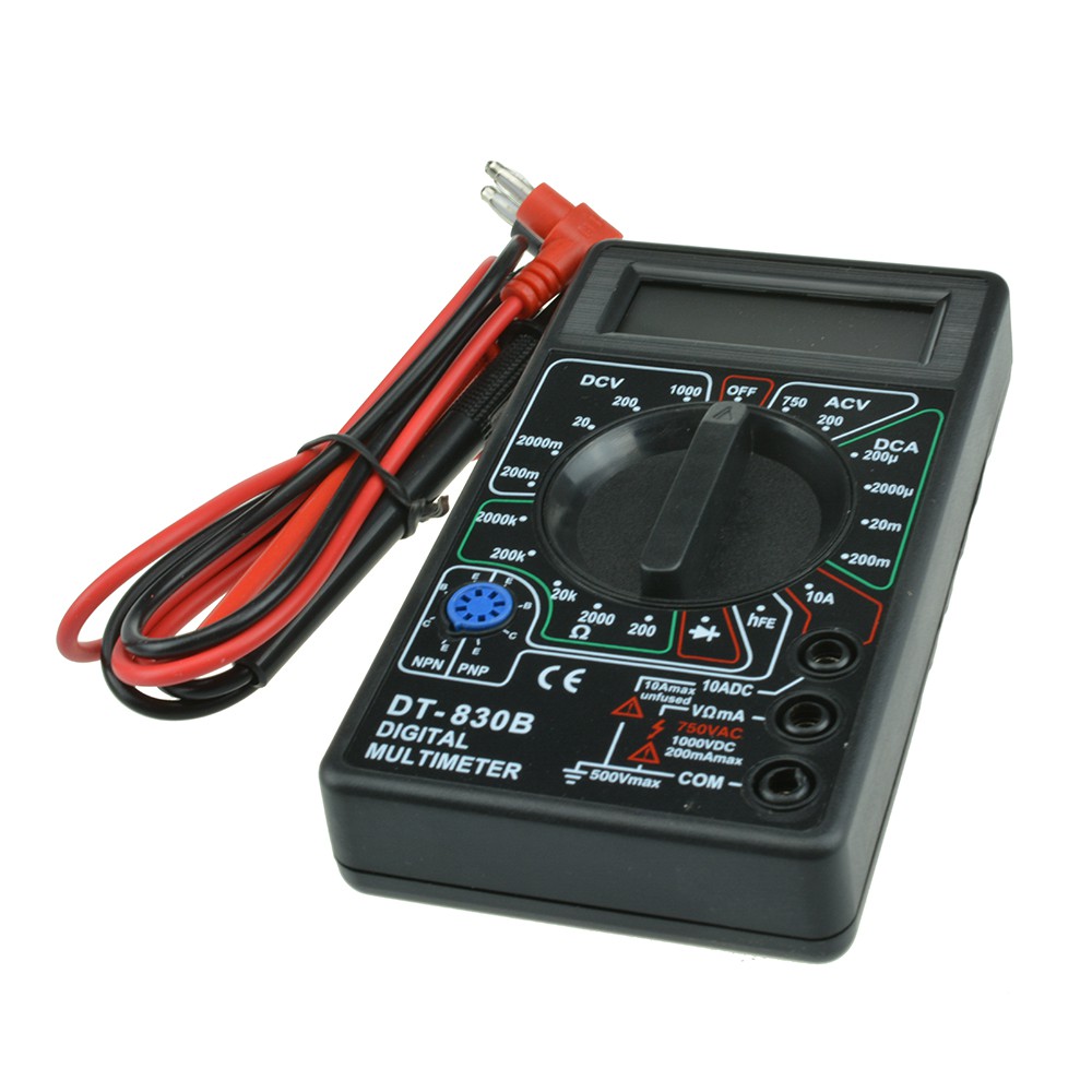DIYMORE DT830B LCD Digital Multimeter Electric AC DC Voltmeter