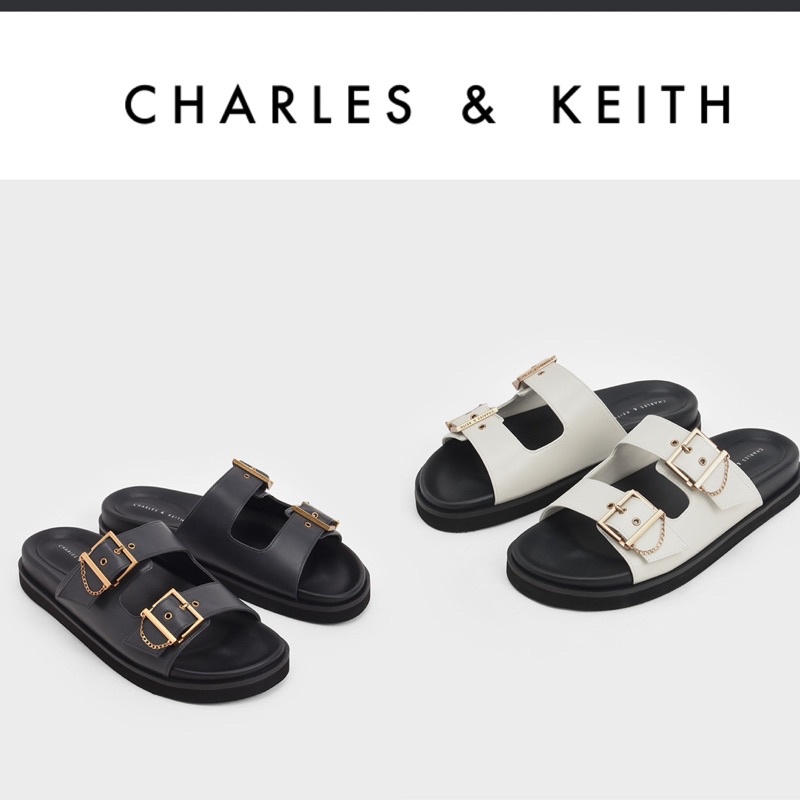 ภาพหน้าปกสินค้ารองเท้าแตะแบบสวม Charles&keith 1,690.- จากshop อุปกรณ์ครบ จากร้าน nicha_280538 บน Shopee