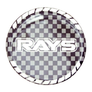 ราคาต่อ 2 ดวง สติกเกอร์ RAYS เรย์ สติกเกอร์เรซิน sticker rasin ขนาด 35 / 52 / 60มิล