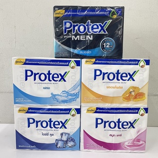(5 สูตร) Protex Bar Soap โพรเทคส์ สบู่ก้อน 90 กรัม x 4 ก้อน